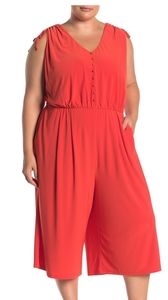 Eliza J Crop Jumpsuit